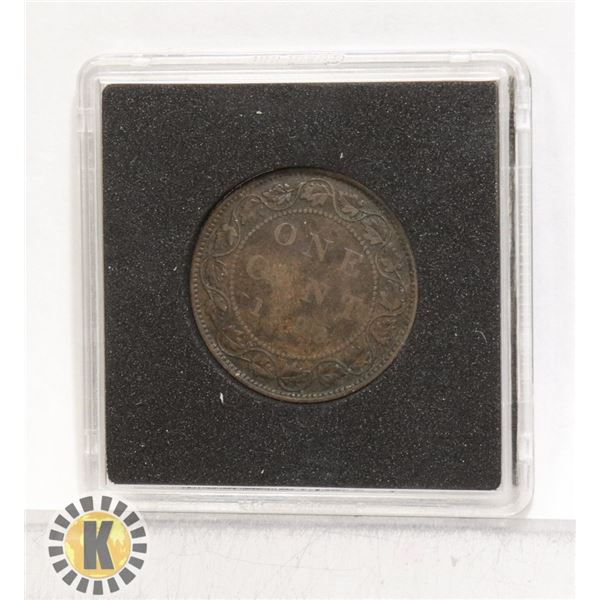 1899 VICTORIAN CANADIAN LARGE CENT