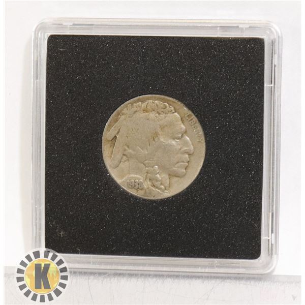 1938D LOW MINTAGE INDIAN HEAD BUFFALO NICKEL