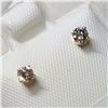 Image 2 : 14K YELLOW GOLD DIAMOND(0.18CT) EARRINGS
