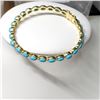 Image 2 : SILVER BLUE CORAL  BRACELET (~LENGTH 7.5INCHES)