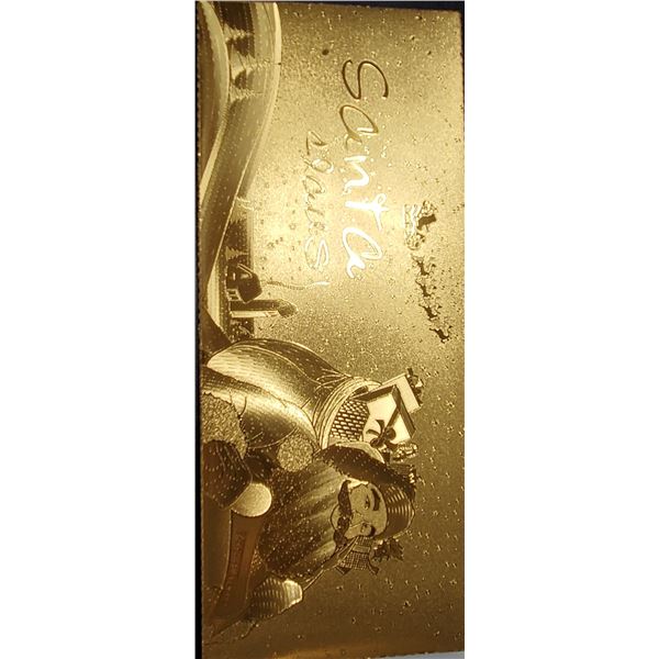 GOLD FOIL CHRISTMAS GIFT ENVELOP ENVELOPE