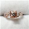 Image 1 : 10K ROSE GOLD NATURAL MORGANITE (1CT)