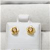 Image 3 : 10K YELLOW GOLD CITRINE EARRINGS