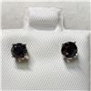 Image 1 : 14K WHITE GOLD BLACK DIAMOND(0.75CT) TREATED