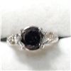 Image 1 : 10K WHITE GOLD BLACK DIAMOND(2.25CT) DIAMOND