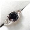 Image 2 : 10K WHITE GOLD BLACK DIAMOND(2.25CT) DIAMOND