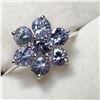 Image 2 : SILVER TANZANITE(1.1CT) RING (~SIZE 7)(~WEIGHT 3G)