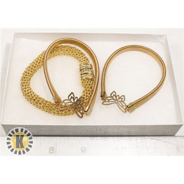 SET OF 3 COSTUME BRACELETS FROM ESTATE