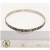 Image 1 : FRENCH 80% SOLID SILVER BANGLE BRACELET