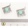 Image 1 : TURQUOISE STYLE COSTUME JEWELRY EARRINGS