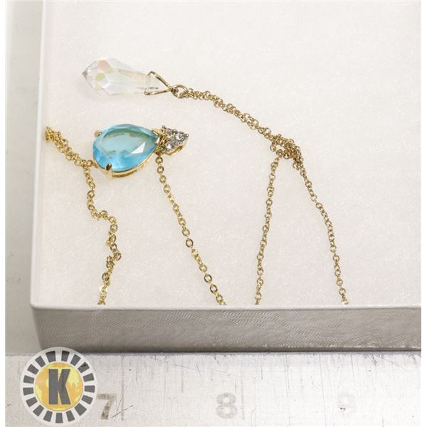 SET OF 2 VINTAGE COSTUME NECKLACES