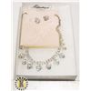 Image 1 : MICHAELANDELO COSTUME NECKLACE/EARRING SET