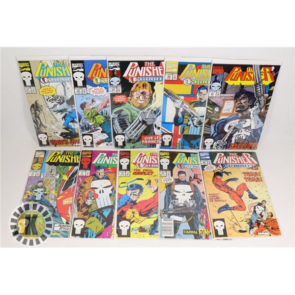 MARVEL COMICS THE PUNISHER ISSUES 63-72