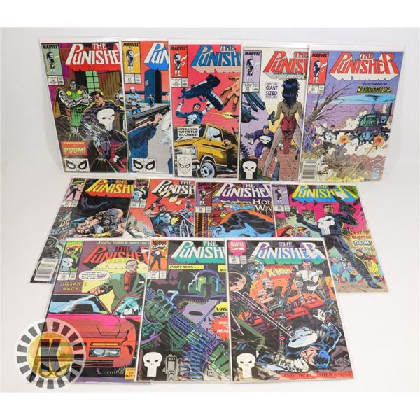 1989/90 MARVEL COMICS THE PUNISHER ISSUES 24-35