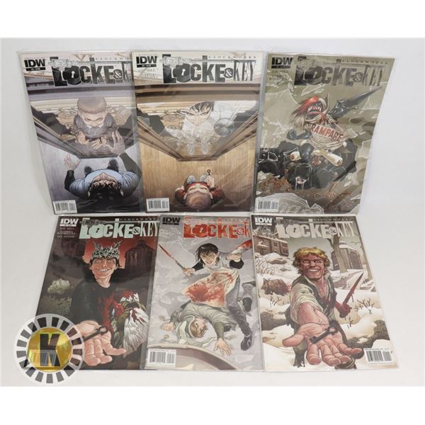 IDW LOCKE & KEY CLOCKWORKS ISSUES 1-6