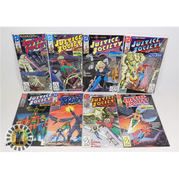 DC COMICS JUSTICE SOCIETY OF AMERICA ISSUES 1-8