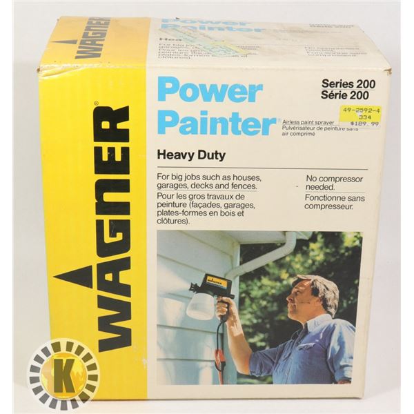 WAGNER HEAVY DUTY SERIES 2000 POWER PAINTER