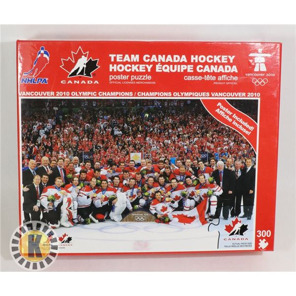 TEAM CANADA HOCKEY POSTER PUZZLE