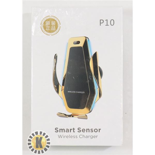 SMART SENSOR WIRELESS CHARGER PHONE MOUNT