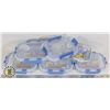 Image 1 : BUNDLE OF 5 GLASS FOOD STORAGE CONTAINERS