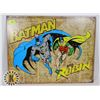 Image 1 : BATMAN AND ROBIN METAL WALL ART