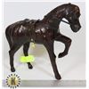 Image 1 : HANDMADE LEATHER HORSE FIGURE