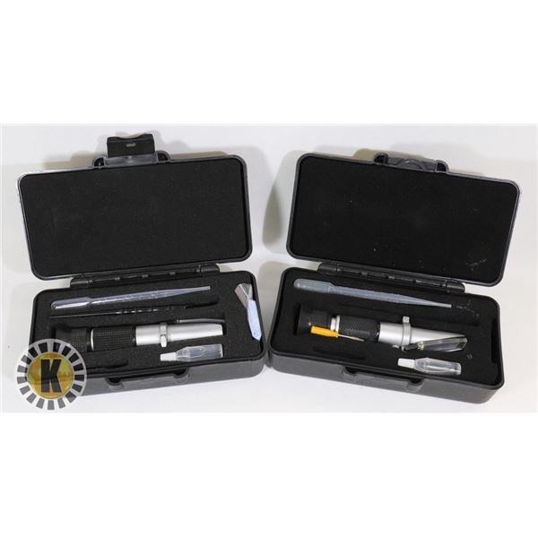 2 RONINARE 75240 COOLANT & BATTERY REFRACTOMETER