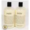 Image 1 : TWO BOTTLES OF PURITY ONE STEP FACIAL CLEANSER