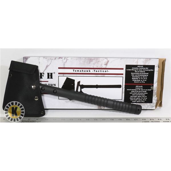 NEW MFH TACTICAL TOMAHAWK WITH SHEATH