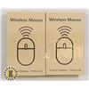 Image 1 : LOT OF TWO WIRELESS MICE
