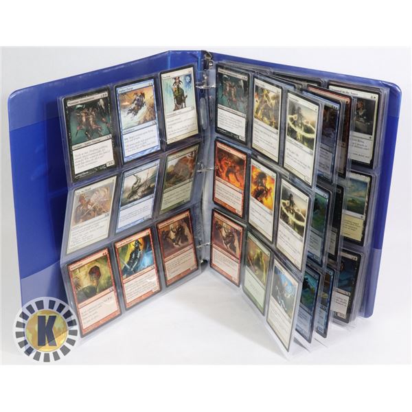 180 MTG MAGIC COLLECTORS CARDS IN BINDER
