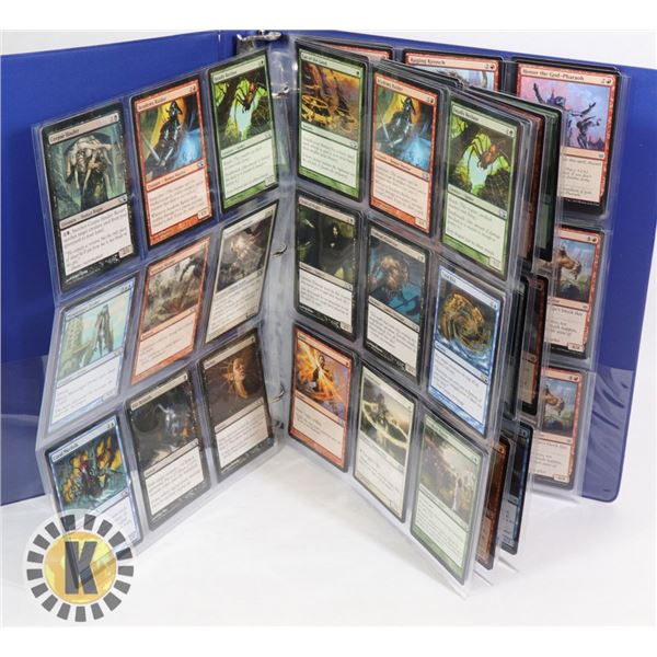 180 MTG MAGIC COLLECTORS CARDS IN BINDER