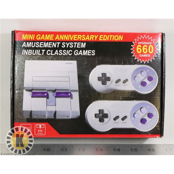 660 BUILT IN GAMES CONSOLE