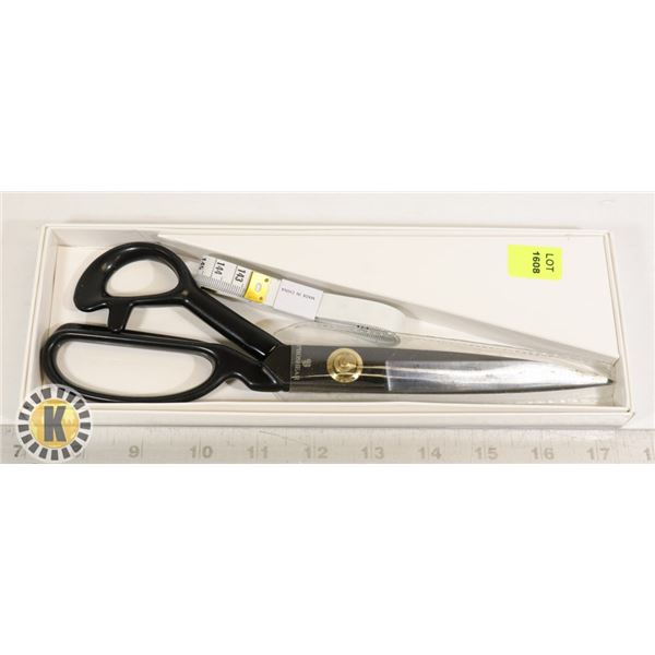 PROSHEAR SEWING SCISSORS WITH MEASURING TAPE