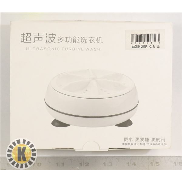 ULTRASONIC TURBINE WASH