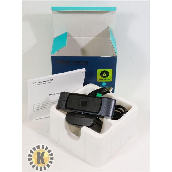 STREAM WEBCAM WITH BACKGROUND REPLACEMENT