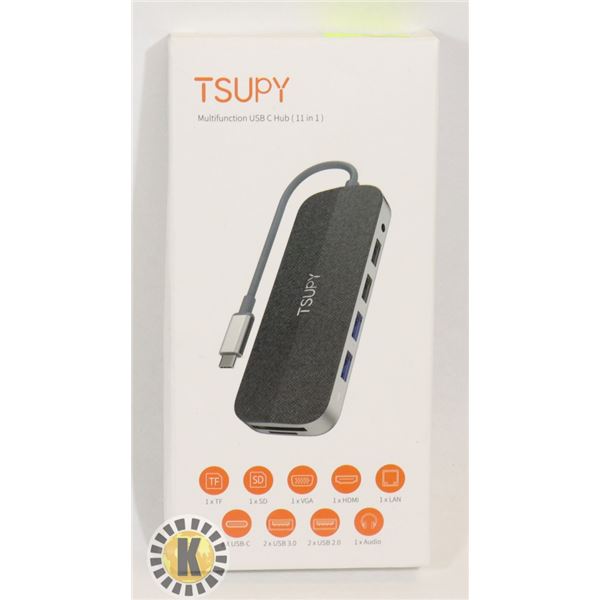 TSUPY MULTIFUNCTION USB C HUB