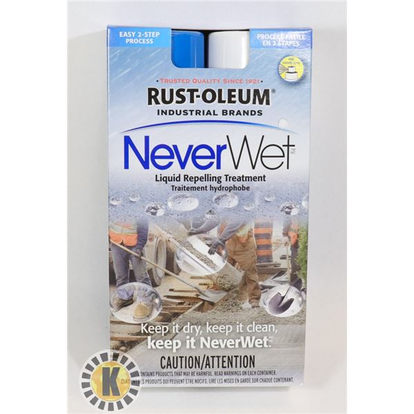 RUST-OLEUM NEVER WET LIQUID REPELLING TREATMENT