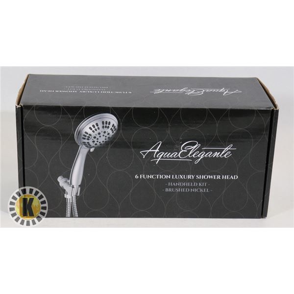 AQUA ELEGANTE 6 FUNCTION LUXURY SHOWER HEAD