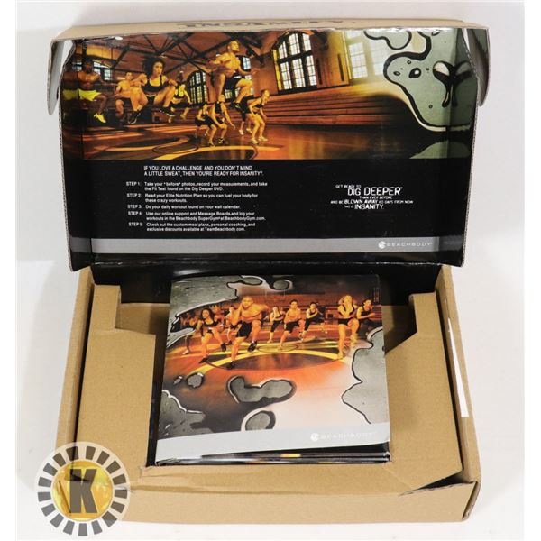 INSANITY 60 DAY TOTAL BODY CONDITIONING DVD SET