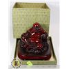 Image 1 : SITTING BUDDHA FIGURE IN GIFT BOX