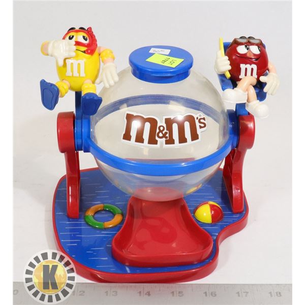 M & M COLLECTIBLE CANDY DISPENSER