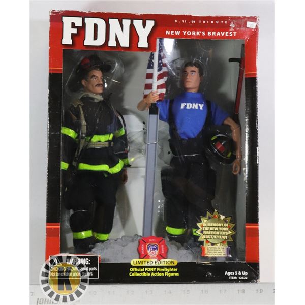 NEW YORKS BRAVEST LIMITED EDITION OFFICIAL FDNY