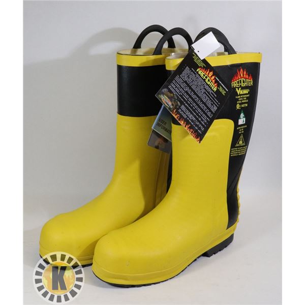 SIZE US 14 IMPACT PROTECTED FLAME RETARDANT BOOTS