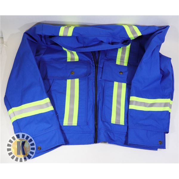SIZE LARGE MADE IN CANADA HI VIS JACKET