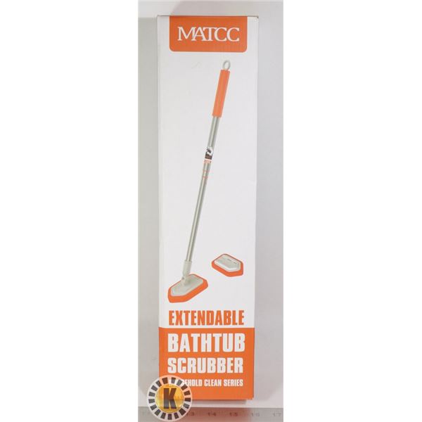 EXTENDIBLE BATHTUB SCRUBBER