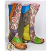 Image 1 : WOMENS HIGH TOP BOOTS SIZE NOT MARKED