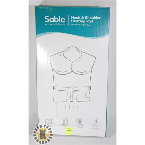SABLE NECK & SHOULDER HEATING PAD