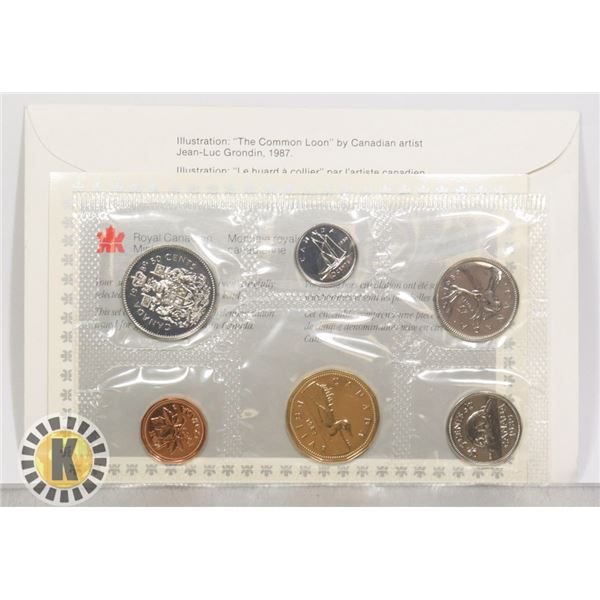 1989 ORIGINAL RCM PROOF-LIKE COIN SET