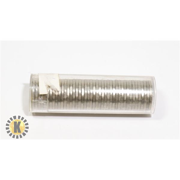 1948 SEMI-KEY DATE 5 CENT COINS. FULL ROLL!